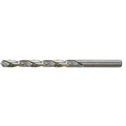 CLEVELAND Jobber Length HSS Drills NAS907 Rev 14 Type A, Bright Finish, High Speed Steel, #33, 2-5/8" L, 1-1/2" Flute, 118° Point Angle