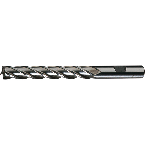 CLEVELAND Single End Centre Cutting Square End Finishers, 3/16" Dia., 4 Flutes, Cobalt