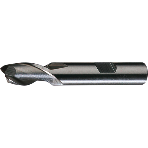 CLEVELAND Single End Centre Cutting Square End Finishers, 3/4" Dia., 2 Flutes, High Speed Steel