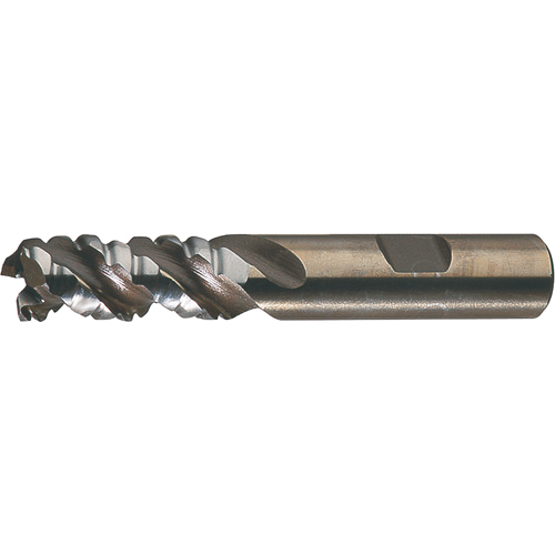 CLEVELAND PM Plus™ Single End Roughers, Powder Metal, 3-Flute, Centre Cutting, Square End, 1-1/4" Dia.
