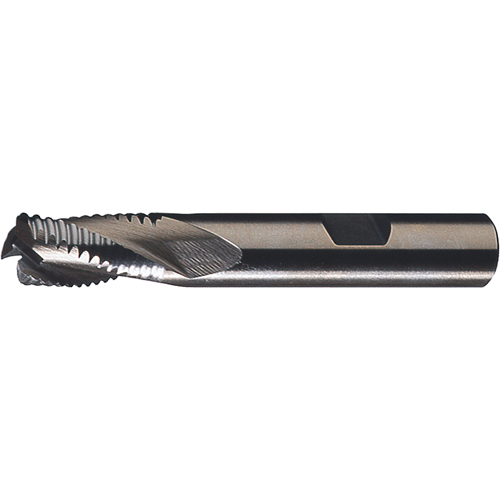 CLEVELAND Roughers, Cobalt, Multi-Flute, Centre Cutting, Square End, 3/8" Dia., Cobalt