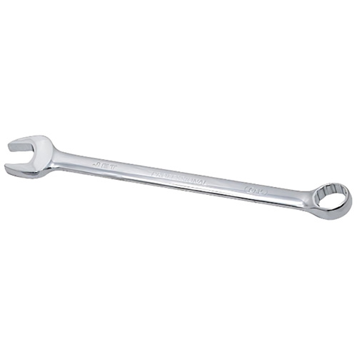 Long Pattern Fully Polished Combination Wrench, 15/16", Chrome Finish