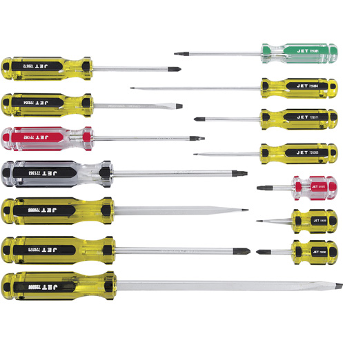 Jumbo Handle Screwdriver Set, 14