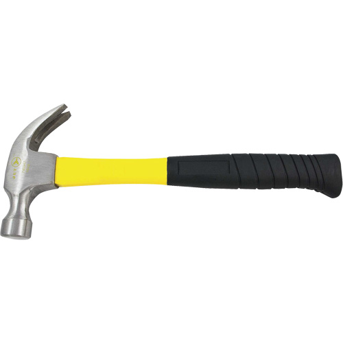 CF16F Fibreglass Handle Claw Hammer, 16 oz., Cushion Handle
