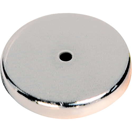 Low Profile Cup Magnets, 2-1/32" Dia., 19 lbs. Pull