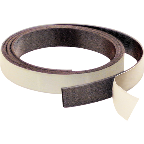 Magnetic Strips, 200' L x 3/4" W, 1/32" Thickness, Strength of 3 lbs. per Lin. Ft.