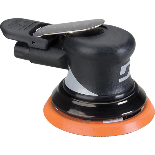 5" Non-Vacuum Dynorbital® Supreme Random Orbital Sanders, 5" Dia., 1/4" NPT Inlet, 12000 RPM