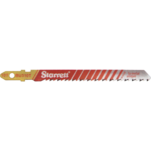 Unified Shank® Jig Saw Blades, Bi-Metal, 3" L, 6 TPI