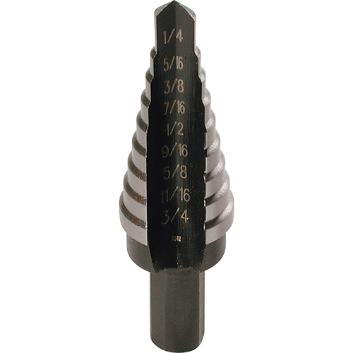 Step Drills, 1/16" Increments