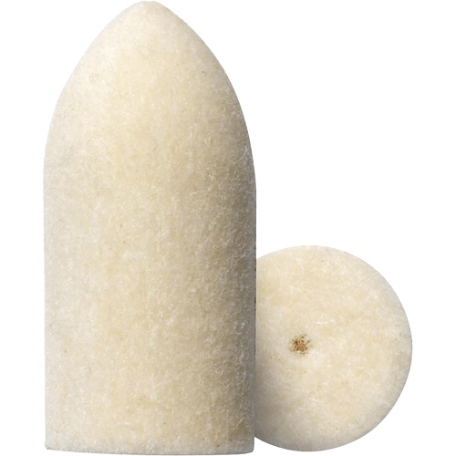 3/8" Felt Polishing Cone