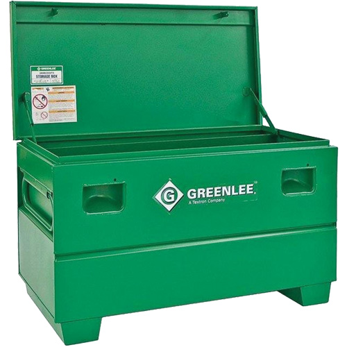 Jobsite Chest, 48" x 24" x 25", Steel, Green