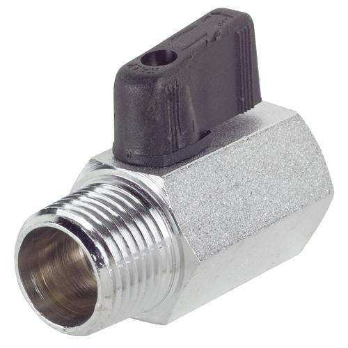 Mini Ball Valves, Brass, Manual, FNPT x FNPT