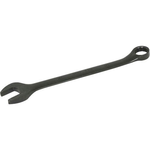 Flat Shank Combination Wrench, 12 Point, 3/4", Black Oxide Finish