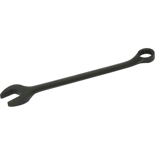 Flat Shank Combination Wrench, 12 Point, 13/16", Black Oxide Finish
