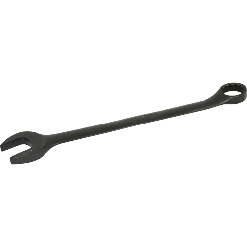 Flat Shank Combination Wrench, 12 Point, 15/16", Black Oxide Finish