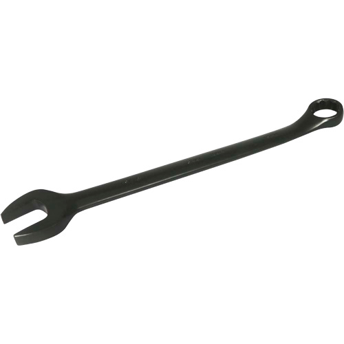Flat Shank Combination Wrench, 12 Point, 1-5/16", Black Oxide Finish