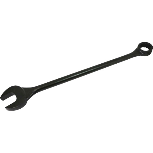 Round Shank Combination Wrench, 12 Point, 1-13/16", Black Oxide Finish