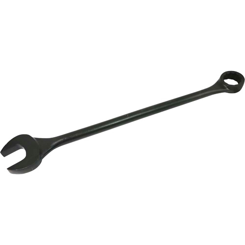 Round Shank Combination Wrench, 12 Point, 1-7/8", Black Oxide Finish