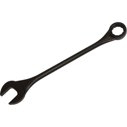 Round Shank Combination Wrench, 12 Point, 2-5/8", Black Oxide Finish