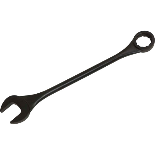 Round Shank Combination Wrench, 12 Point, 2-3/4", Black Oxide Finish