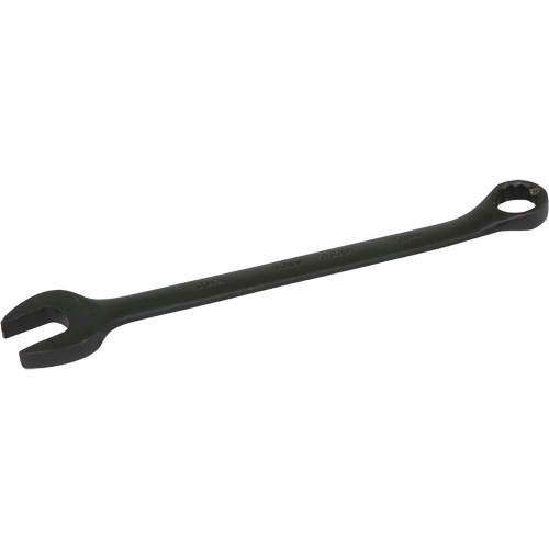Flat Shank Combination Wrench, 12 Point, 20 mm, Black Oxide Finish