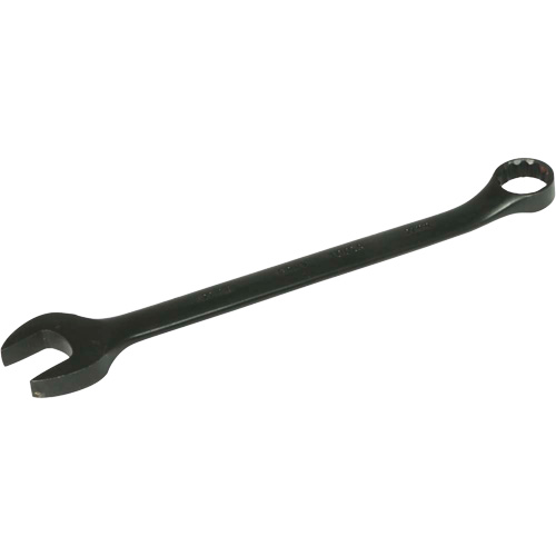 Flat Shank Combination Wrench, 12 Point, 21 mm, Black Oxide Finish