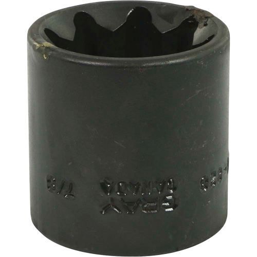 Double Square Socket, Impact, 7/8", 1/2" Drive, 8 Points