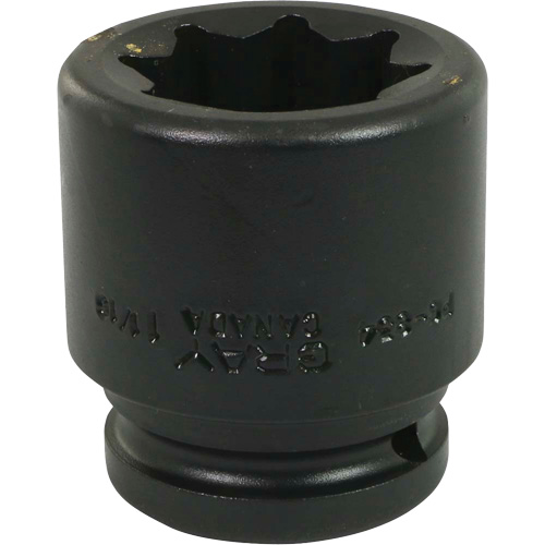 Socket, Impact, 1-1/16", 3/4" Drive, 8 Points