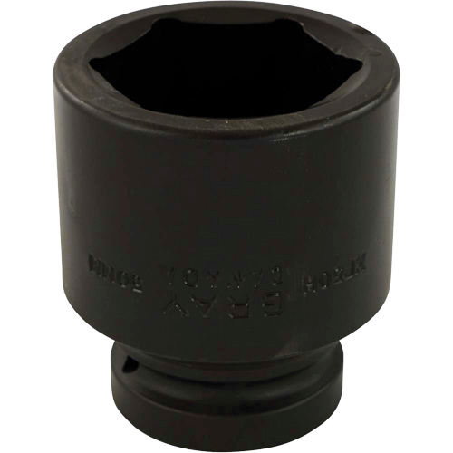 Socket, Impact, 50 mm, 1" Drive, 6 Points