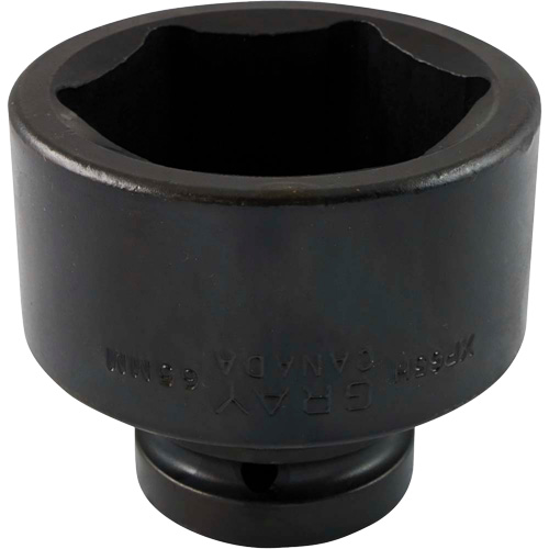 Socket, Impact, 65 mm, 1" Drive, 6 Points