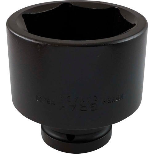 Socket, Impact, 75 mm, 1" Drive, 6 Points