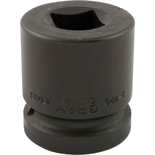 Black Socket, Impact, 13/16", 1" Drive, 4 Points