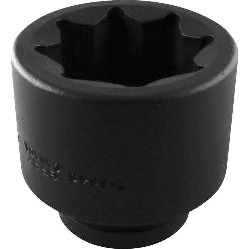 Double Square Socket, Impact, 2", 1" Drive, 8 Points