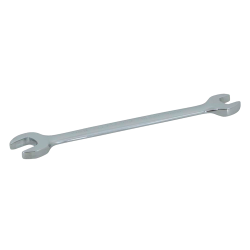 Open End Wrench, 19/32" x 11/16", Chrome