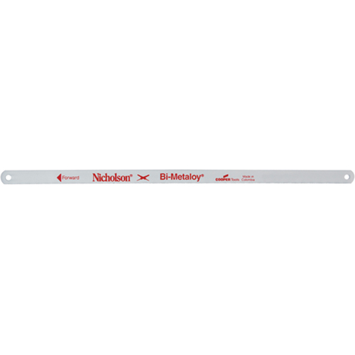 Bi-Metaloy® Hacksaw Blades, Bi-Metal, 12" L, 32 TPI