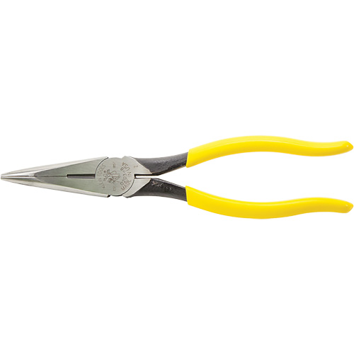Long Nose With Side Cutter, 8-7/16" L