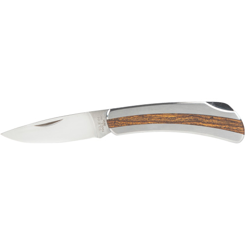 Pocket Knife, 3" Blade, Stainless Steel Blade, Metal Handle