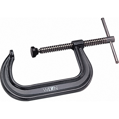 C-Clamp, 4-1/4" (108 mm) Capacity, 3-1/4" (83 mm) Throat Depth