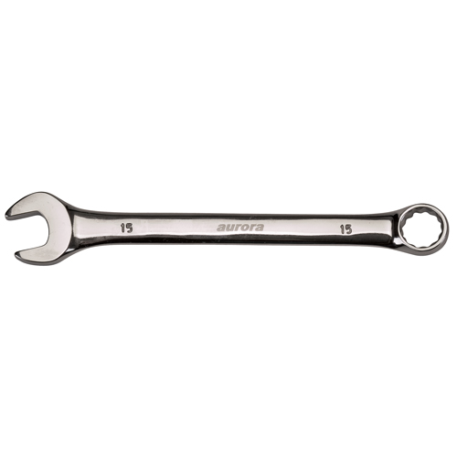 Combination Wrenches, 12 Point, 21 mm, Chrome Finish