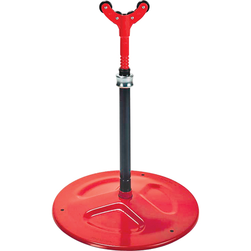 Adjustable Pipe Support #46, 59-84 cm Height Adjustment, 150 mm Max. Pipe Capacity, 2500 lbs. Max. Weight Capacity