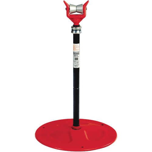 Adjustable Pipe Support #92, 81-104 cm Height Adjustment, 150 mm Max. Pipe Capacity, 2500 lbs. Max. Weight Capacity