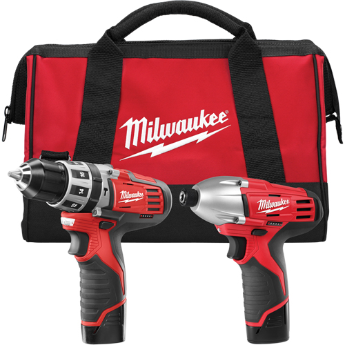 2-Tool Combo M12™ Cordless Kits, Lithium-Ion, 12 V