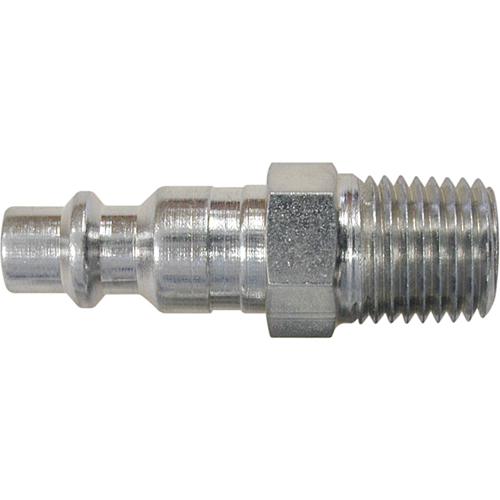 Quick Couplers - 1/4" Industrial, One Way Shut-Off - Plugs, 1/4"