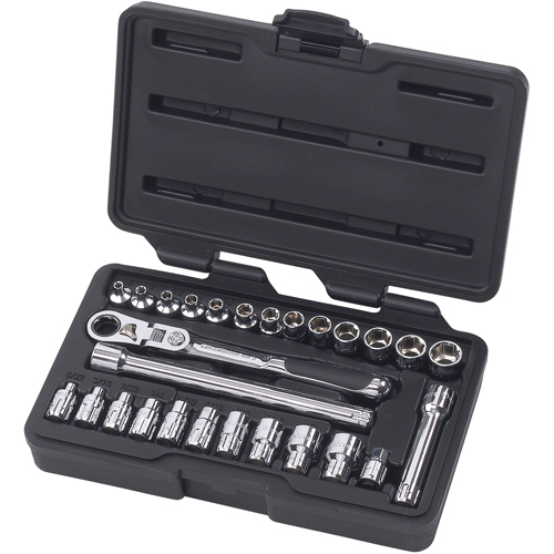 Vortex® Ratchet Set, 27 Pcs, 1/4" Drive Size