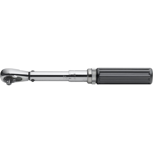 Micrometer Torque Wrenches, Click, 1/4" Square Drive, 30 - 200 in-lbs