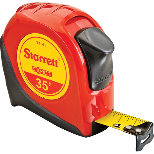 Pocket Measuring Tape, 1" x 35', 1/16" Graduations