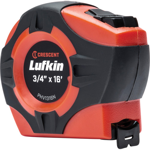 P1000 Series Measuring Tape, 3/4" x 16', in./ft. Graduations