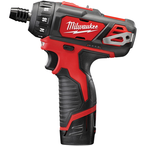M12™ Hex 2-Speed Screwdriver Kit, 1/4", 12 V, 275 in-lbs Max. Torque, Lithium-Ion Battery