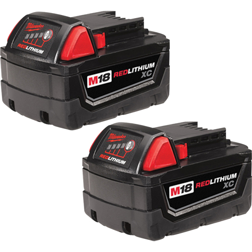 M18™ Redlithium™ Batteries, Lithium-Ion, 18 V, 3 A