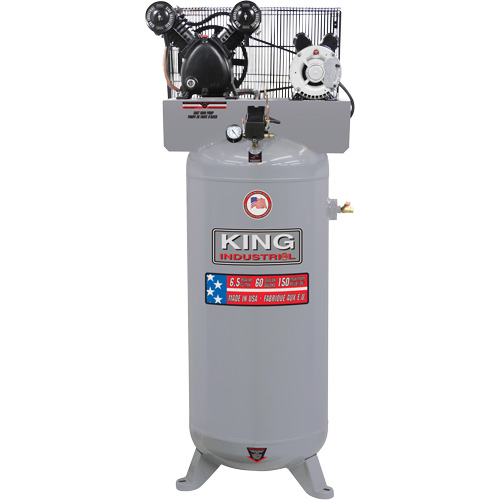 Industrial Compressors, 50 Gal. (60 US Gal)
